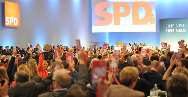 Almanya’da CDU/CSU partileri ve SPD arasında hükümet kurulması amacıyla yapılan