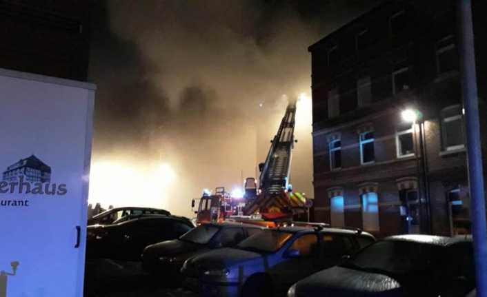 Almanya’nın Kuzey Ren Vestfalya eyaletinde bir Ülkü Ocağı lokalinde yangın