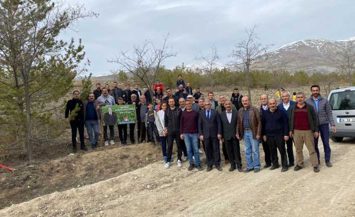 TÜRKAV Erzincan İl Başkanlığı, Alparslan Türkeş’in vefatının yıldönümünde hatıra ormanında
