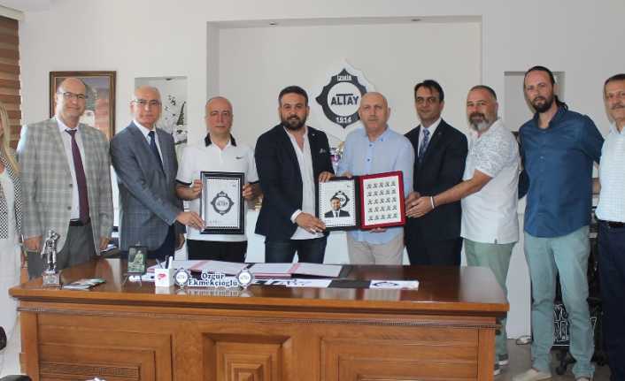 Altay ve PTT Genel Müdürlüğü arasında imzalanan protokolle, siyah-beyazlı kulüp