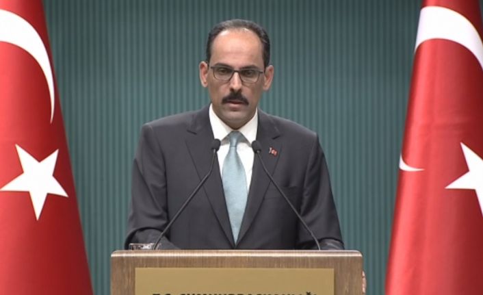 “Amerika’nın yaptığı hatayı siz de yapmayın” Cumhurbaşkanlığı Sözcüsü İbrahim Kalın, “Bizim oradaki mesajımız Fransız makamlarına, Amerika’nın