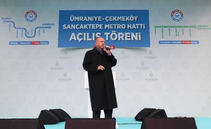 Cumhurbaşkanı Recep Tayyip Erdoğan, “Şu anda ana muhalefet bölücü terör