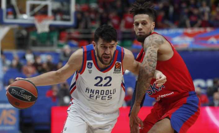 THY Euroleague’in 14. haftasında Anadolu Efes, Rusya deplasmanında CSKA Moskova’ya