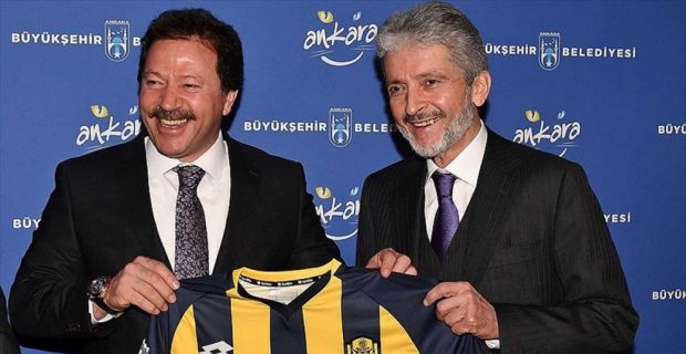 MKE Ankaragücü Başkanı Yiğiner ve yönetim kurulu üyelerinin Ankara Büyükşehir
