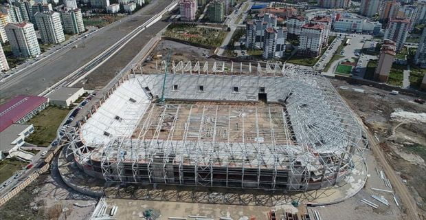 Yapımı devam eden Eryaman Stadı, gelecek sezon başkentli futbolseverlere hizmet