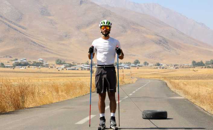 Milli kayakçı Ömer Ayçiçek, Dünya Kayak Şampiyonasında Türkiye’yi en iyi