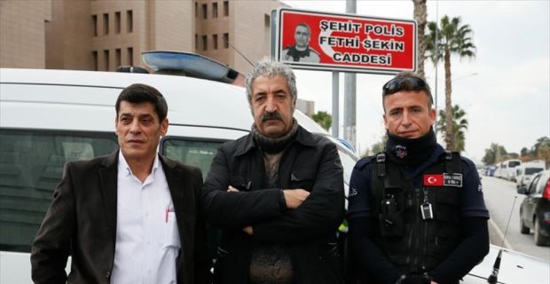 İzmir Adliyesine terör örgütü PKK'nın geçen yıl düzenlediği saldırıda şehit