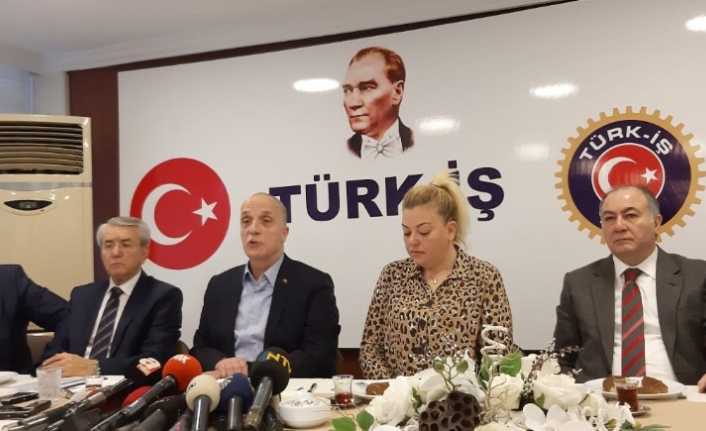 Asgari Ücret Tespit Komisyonu bugün toplanıyor. TÜRK-İŞ Başkanı Ergün Atalay,