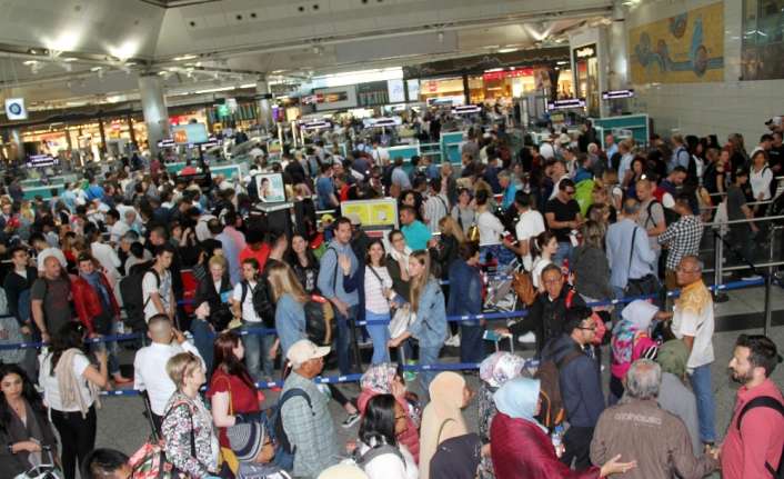 2018 yılının ilk 6 aylık döneminde İstanbul’daki havalimanlarında ağırlanan yolcu