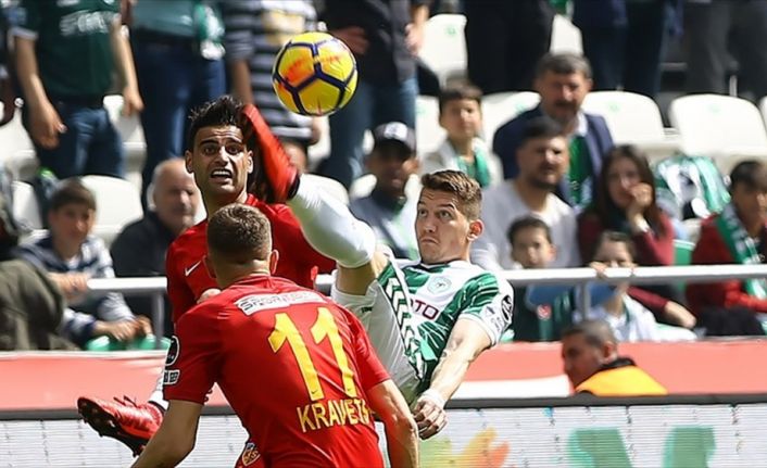 Atiker Konyaspor, Spor Toto Süper Lig'in 26. haftasında konuk ettiği