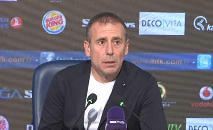 Medipol Başakşehir Teknik Direktörü Abdullah Avcı, Bursaspor’a karşı aldıkları beraberliğe