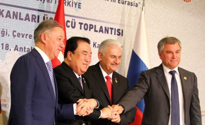 Türkiye Büyük Millet Meclisi (TBMM) Başkanı Binali Yıldırım, "39 ülkenin,