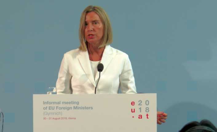 Avrupa Birliği Dışişleri Yüksek Temsilcisi Federica Mogherini, İsrail’in ırkçı Ulus