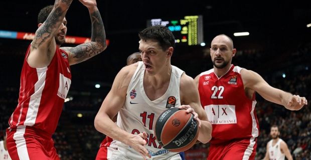  THY Avrupa Ligi'nde 17. hafta maçlarının ardından CSKA Moskova