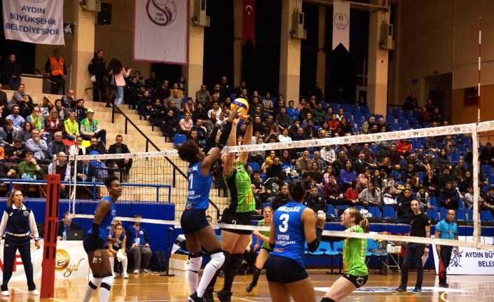 CEV Challenge Kupası 8’li final turu ilk karşılaşmasında Aydın Büyükşehir