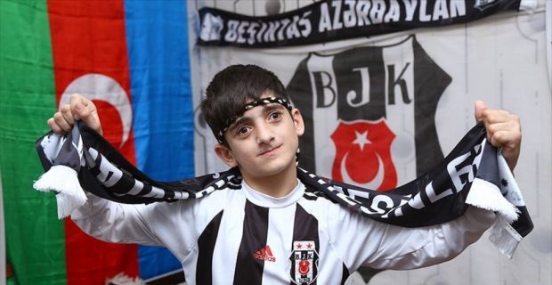 Azerbaycanlı Beşiktaş tutkunu Resul Resulov takımının maçlarını Vodafone Park'ta canlı