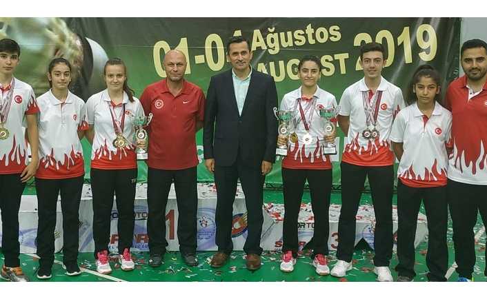 Ankara da  01-04 Ağustos 2019 tarihleri arasında Türkiye Badminton