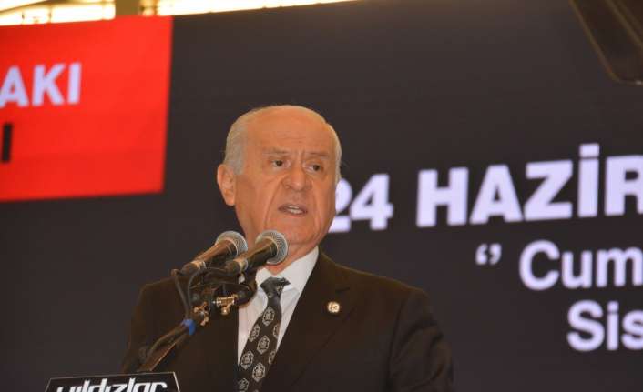 MHP lideri Bahçeli, son