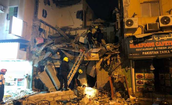 Bahreyn’in başkenti Manama’da bir binanın çökmesi sonucu 25 kişi yaralandı.