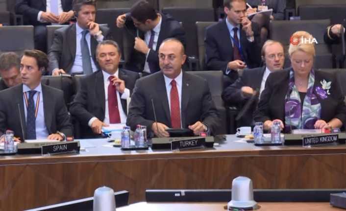 Dışişleri Bakanı Mevlüt Çavuşoğlu, NATO Dışişleri Bakanları Toplantısı 1. Oturumu’na