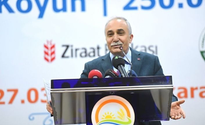 Gıda Tarım ve Hayvancılık Bakanı Ahmet Eşref Fakıbaba, “Et ithalatını