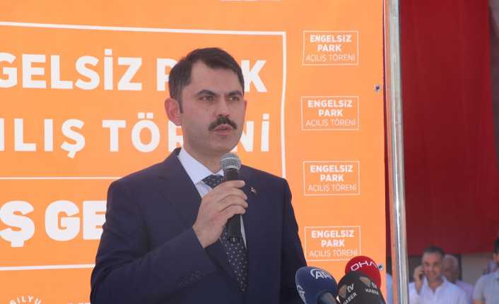 Çevre ve Şehircilik Bakanı Murat Kurum, TOKİ’den alınan konutlara yönelik