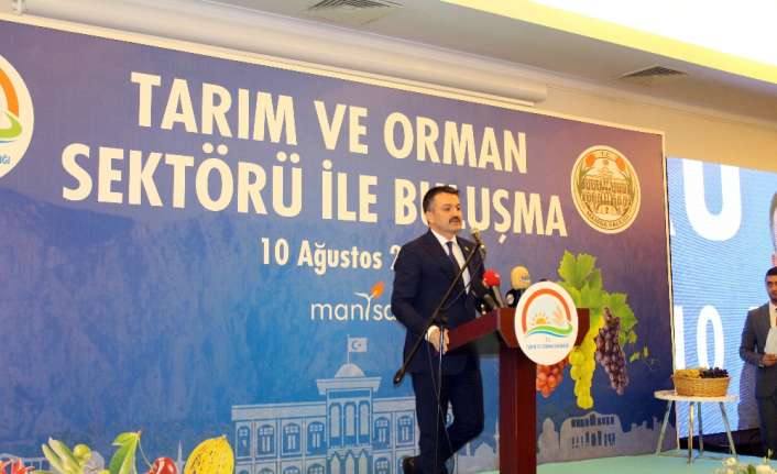 Manisa’da tarım ve orman sektörü ile bir araya gelen Tarım