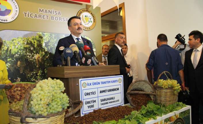 Tarım ve Orman Bakanı Bekir Pakdemirli, "2018 rekoltemizde, aşağı yukarı