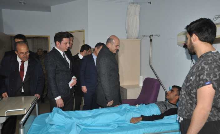 İçişleri Bakanı Süleyman Soylu, önceki gün Şemdinli’de meydana gelen patlamada