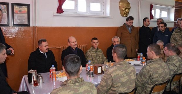 İçişleri Bakanı Soylu, Türkiye-İran sınırındaki Şehit Piyade Çavuş Bekir Kurt