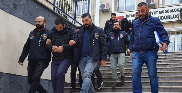 İstanbul Bahçelievler'de hırsızlık yapmayı planladıkları banka şubesinin alarm sistemini devre