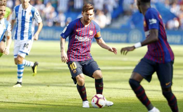 Barcelona, La Liga’nın 4. haftasında deplasmanda karşılaştığı Real Sociedad’ı 2-1