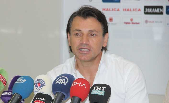 Demir Grup Sivasspor Teknik Direktörü Tamer Tuna, Kasımpaşa maçı sonrası,