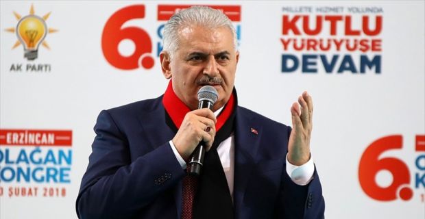 Başbakan Yıldırım, "Amerika, terör örgütleriyle iş tutarak nereye varmak istiyorsun?