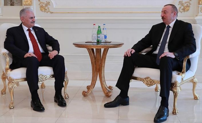 Başbakan Yıldırım'ın Azerbaycan Cumhurbaşkanı