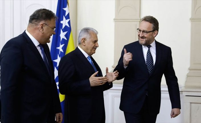 Başbakan Binali Yıldırım, Bosna Hersek Devlet Başkanlığı Konseyi Başkanı İzzetbegoviç