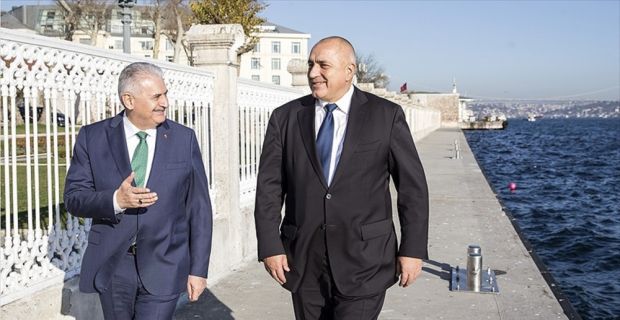 Başbakan Binali Yıldırım, Bulgaristan Başbakanı Boyko Borisov onuruna yemek verdi.