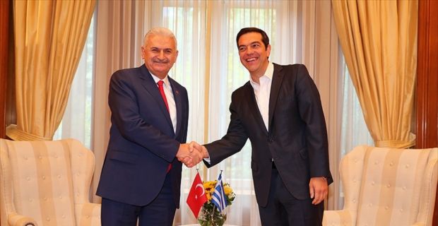 Başbakan Yıldırım, Yunanistan Başbakanı Çipras ile telefonla görüştü.