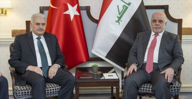 Başbakan Yıldırım'ın Iraklı mevkidaşı ile görüşmesinde PKK, DEAŞ ve FETÖ