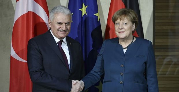 Başbakan Yıldırım, 15 Şubat'ta Almanya Başbakanı Merkel ile Berlin'de bir