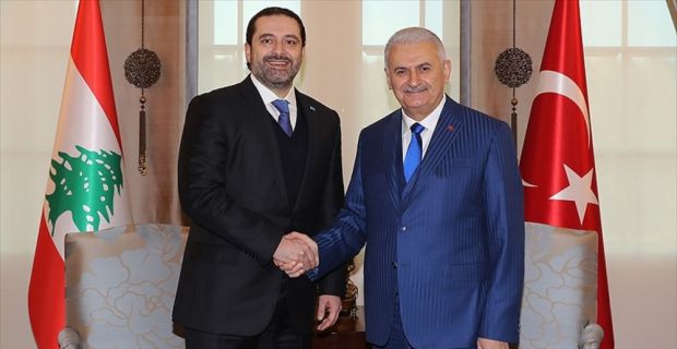 Başbakan Binali Yıldırım, Lübnan Başbakanı Saad Hariri ile baş başa