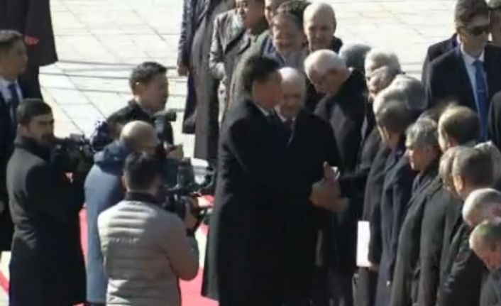 Başbakan Binali Yıldırım, resmi temaslarda bulunmak üzere geldiği Moğolistan’ın başkenti