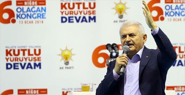 Başbakan Yıldırım, "Türkiye, milli mutabakatla, ittifakla gücünü birleştirmeye, büyümeye devam