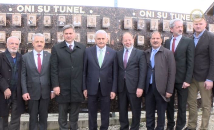 Başbakan Binali Yıldırım Umut Tüneli’ni ziyaret ederek Bosna Hersek temaslarını