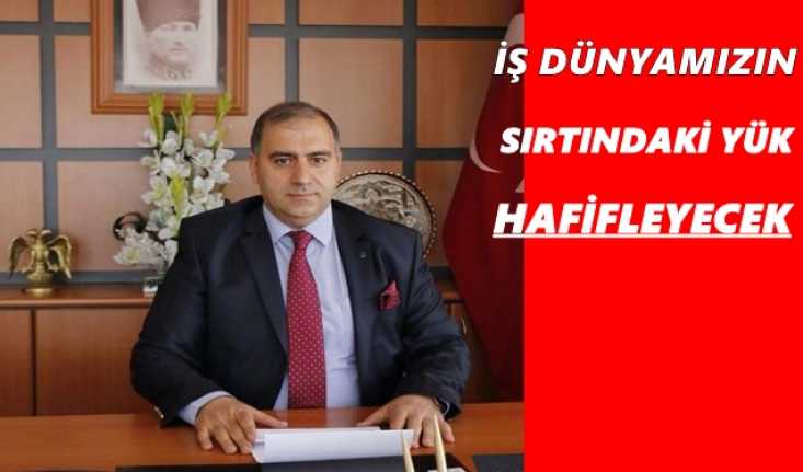 Erzincan Ticaret Borsası Yönetim Kurulu Başkanı Nadir Akar, kamu alacaklarına