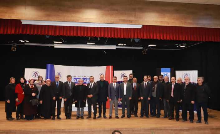 Belediye Başkanı Bekir Aksun Çarşı Mahallesi sakinleri ile bir araya