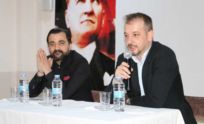Başkan Aktürk kariyer söyleşisine katıldı Erzincan Baro Başkanı Av. Adem Aktürk ve Yönetim Kurulu Üyesi
