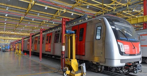 Ankara Büyükşehir Belediyesi EGO Genel Müdürlüğünce, 6 yeni metro vagon