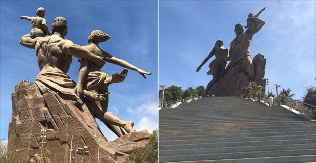  Afrika'nın en batı ucundaki Senegal'de yer alan dünyanın bronzdan