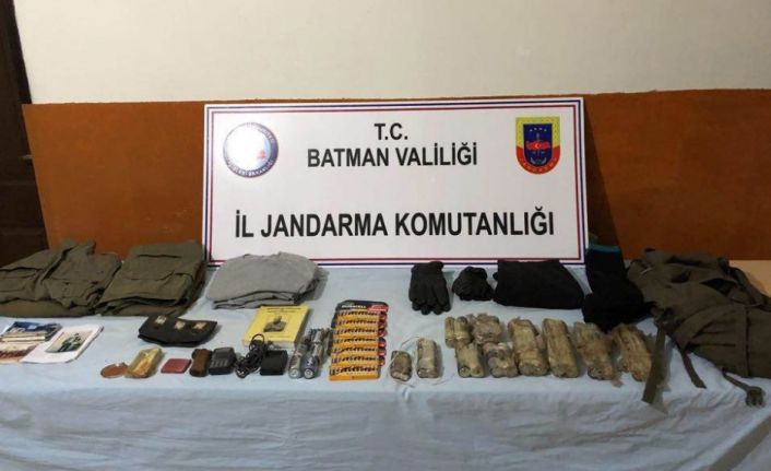 Batman’ın Hasankeyf ilçesi kırsalında terör örgütü PKK’ya yönelik gerçekleştirilen operasyonda